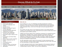 Tablet Screenshot of groverelliott.com